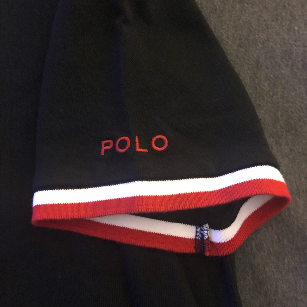 “NWT” Classic Fit P-Wing Mesh Polo - Picture 6 of 6